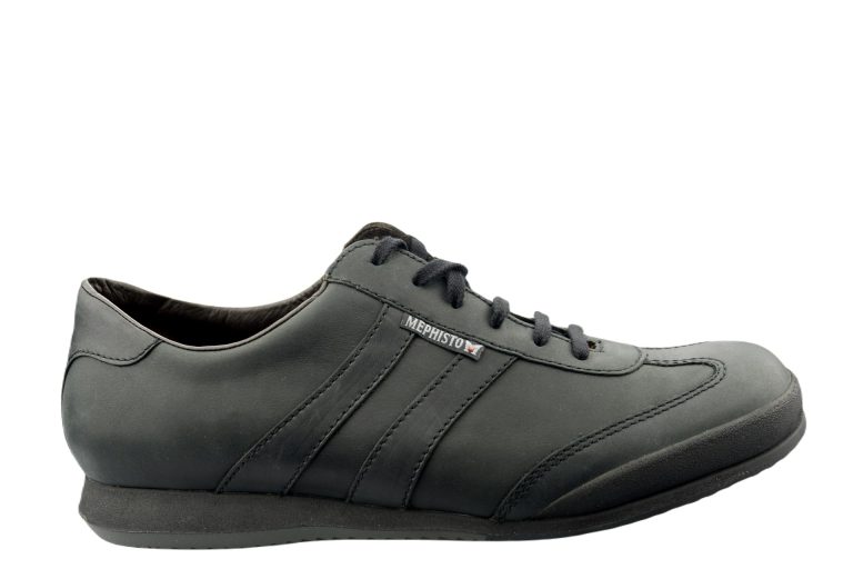 Mephisto IDWAL zwart leer
